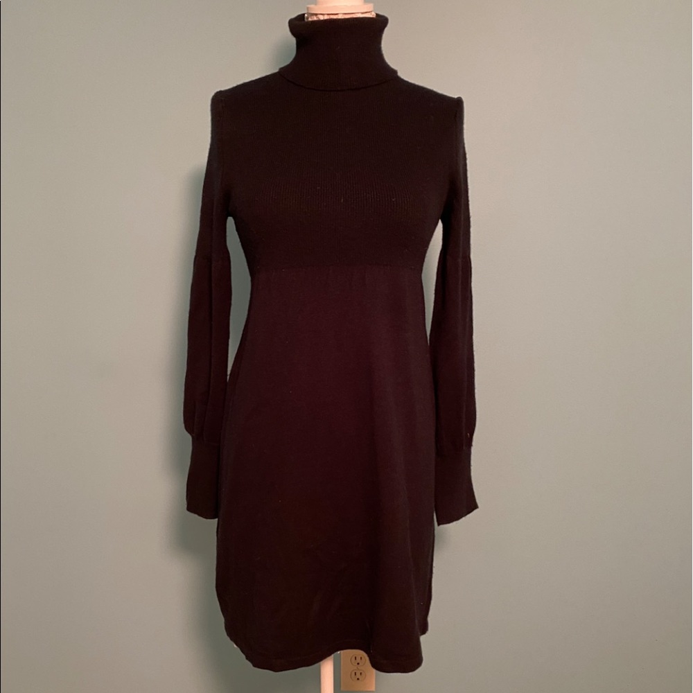 Forever 21 Black Turtleneck Dress, Size Large.